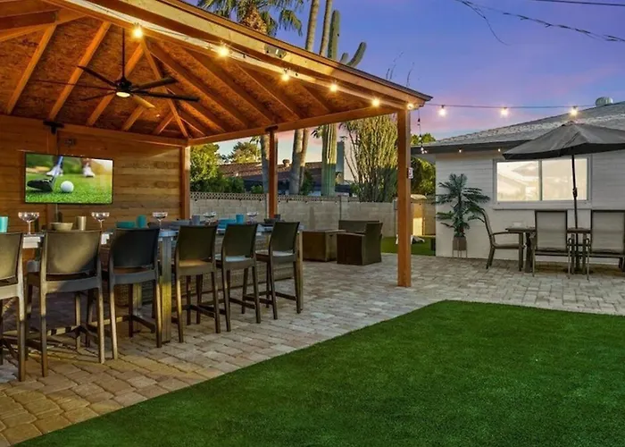 Modern Old Town Paradise Oasis Yard Wpool * Scottsdale